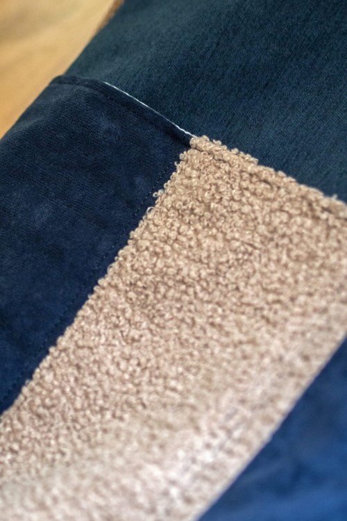 Duża granatowa torba damska na ramię