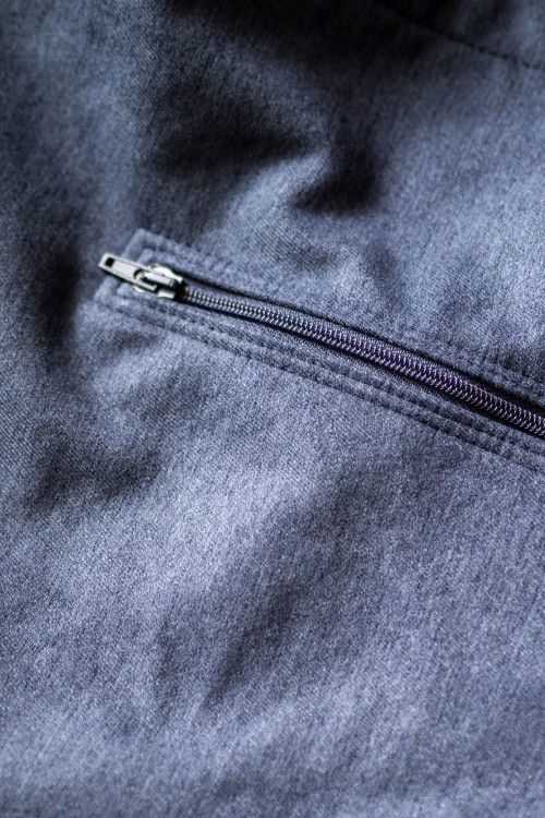 Duża granatowa torba shopperka